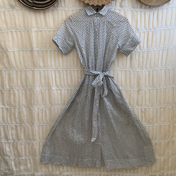 lisa marie fernandez polka dot dress